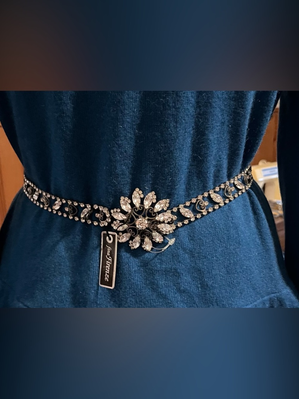 Vintage Jewelled Belt